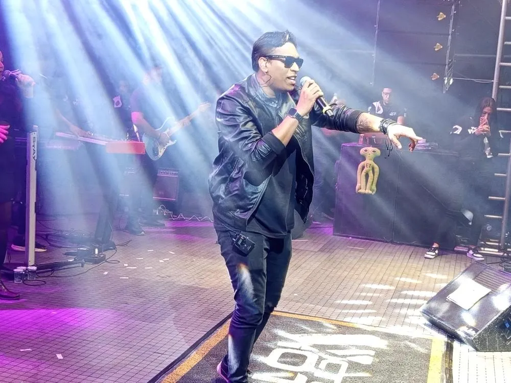 Victor Viotti provou mais uma vez por que é um dos nomes promissores do cenário musical regional. | Foto: Zoom TV.