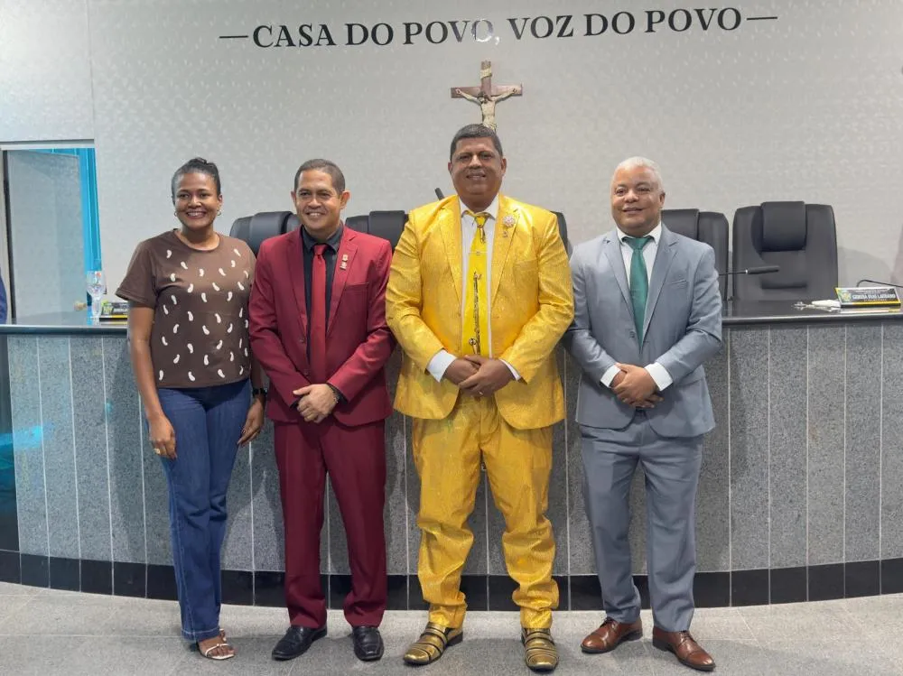 Histórico em Pojuca: Leandro da 29 é reeleito presidente da Câmara por unanimidade em sessão marcante