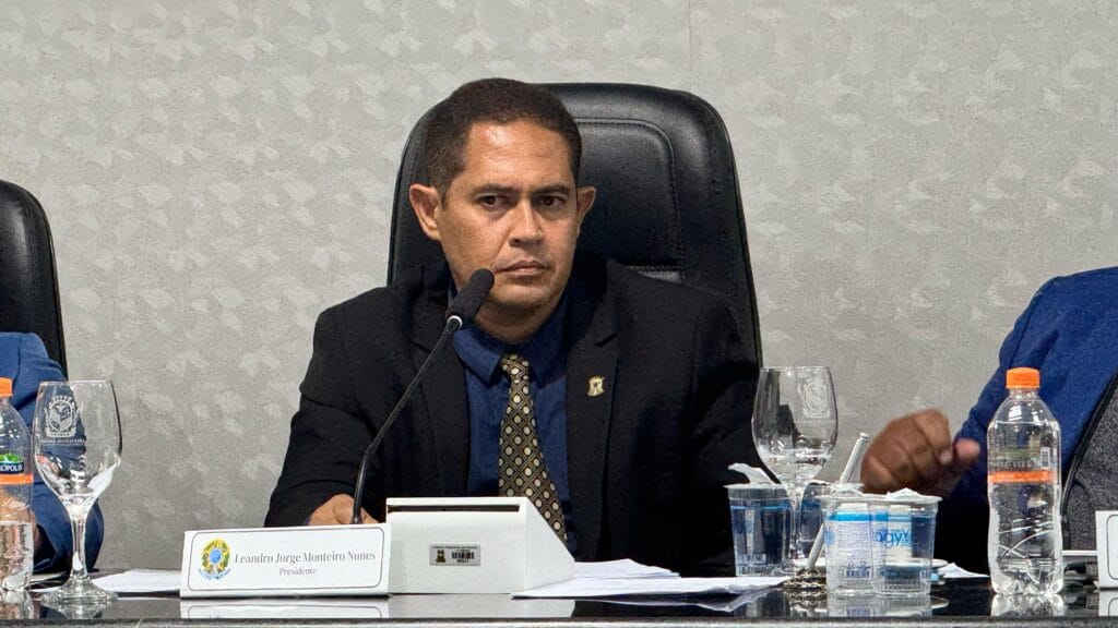Presidente da Câmara Municipal de Pojuca, Leandro da 29 (Republicanos).