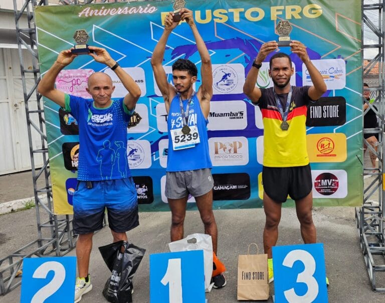 Corredor Pojucano conquista o pódio na Corrida do Fausto em Camaçari