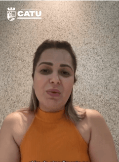 Secretária de Saúde do município de Catu, Jaqueline Braz da Silva.