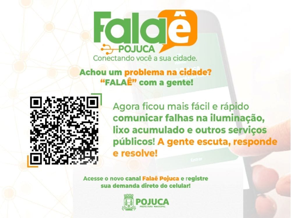 Segundo a prefeitura, a implementação deste novo serviço digital pela SESPUMA de Pojuca é uma medida estratégica que promove a eficiência administrativa, a transparência e a participação da população.