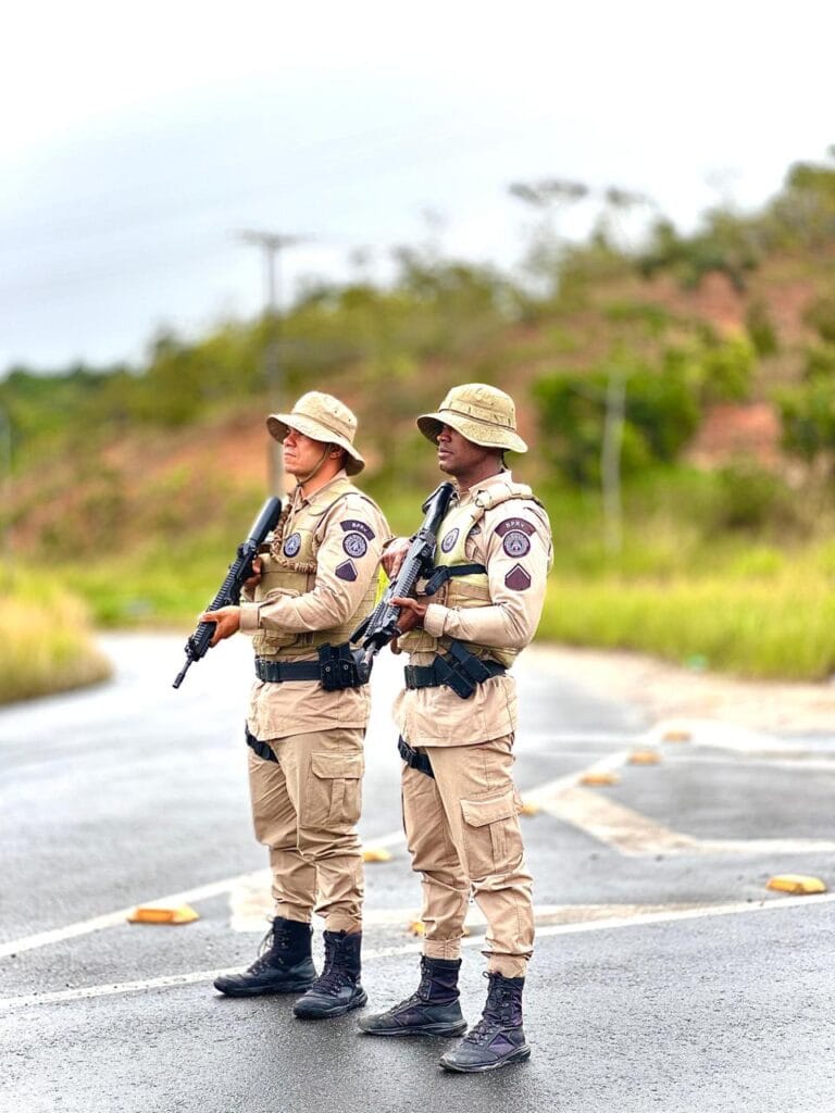 Polícia Militar da Bahia intensifica ações com a 6ª edição de 2025 da Operação Força Total.