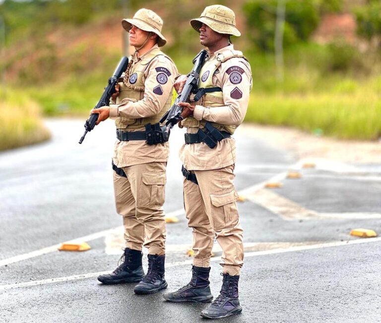 Polícia Militar da Bahia intensifica ações com a 6ª edição de 2025 da Operação Força Total.