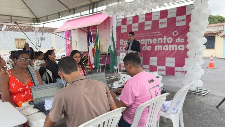 Pojuca dá início ao Rastreamento do Câncer de Mama com cerimônia marcada por cuidado e esperança.