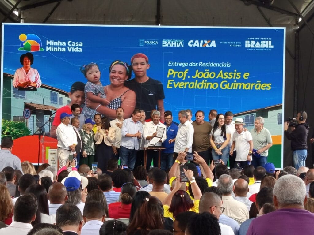 Entrega histórica do Minha Casa Minha Vida beneficia 668 famílias em Pojuca.