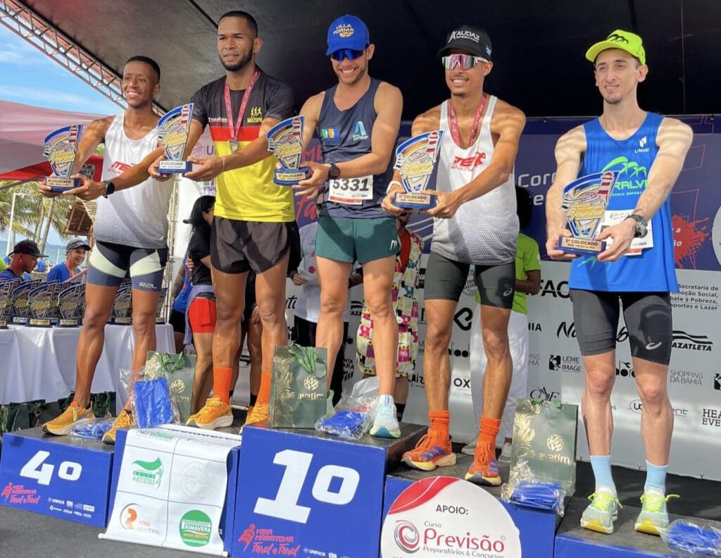 Pojucano conquista 2º lugar na Meia Maratona Farol a Farol 2025, em Salvador.