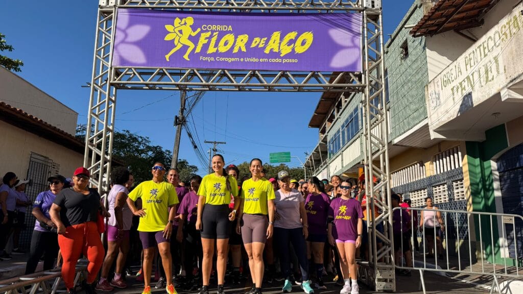 Flor de Aço Run estreia em Pojuca com sucesso e confirma 2ª edição para 2026.