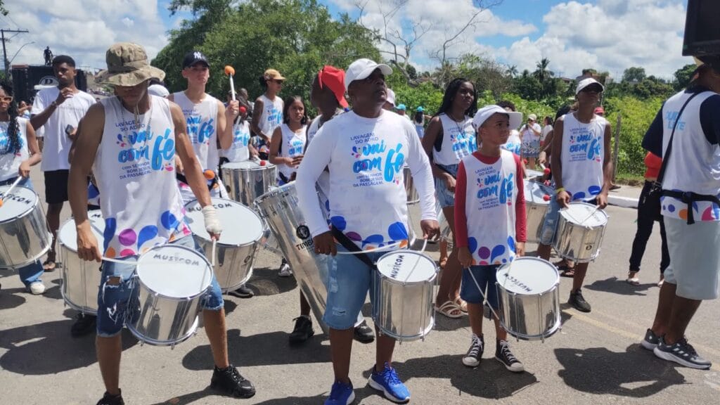 Projeto Tambores do Castelo celebra aniversário com grande apresentação em Pojuca.