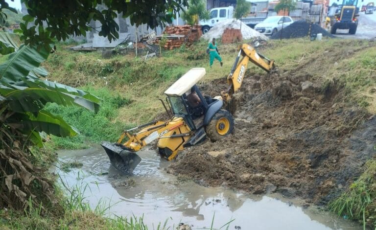 Pojuca registra nas últimas 72 horas já chega a 151mm de chuva, um volume considerado elevado .