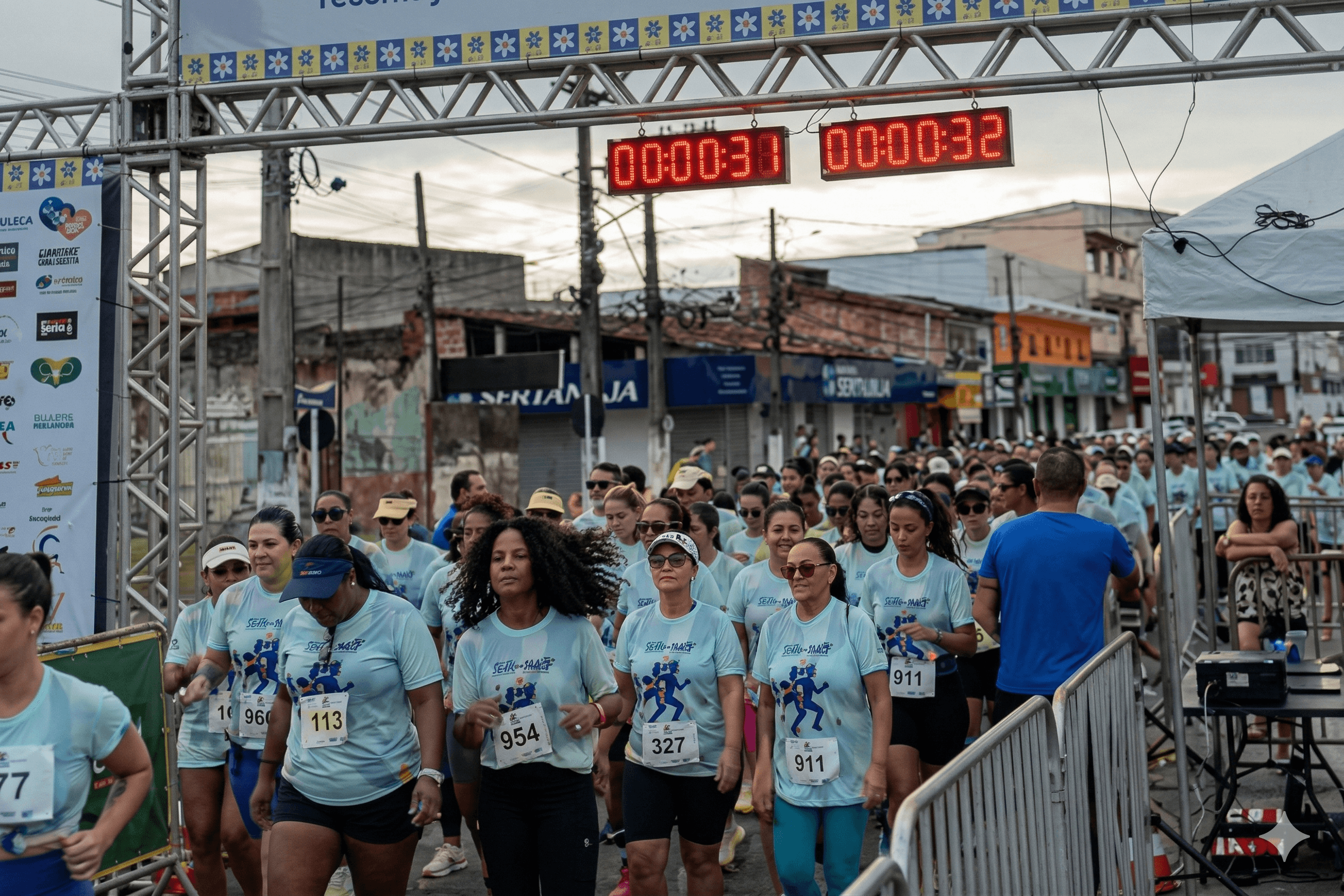 Mulheres de Pojuca celebram força e superação na 1ª Corrida Flor de Aço