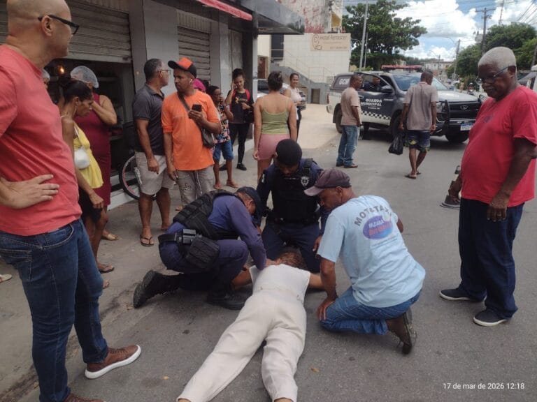 Atropelamento é registrado no Centro de Abastecimento de Pojuca