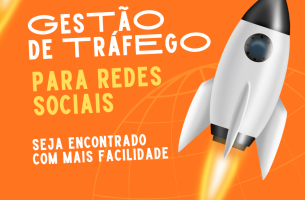 Post do facebook laranja e amarelo para anúncio gestor de tráfego (1)